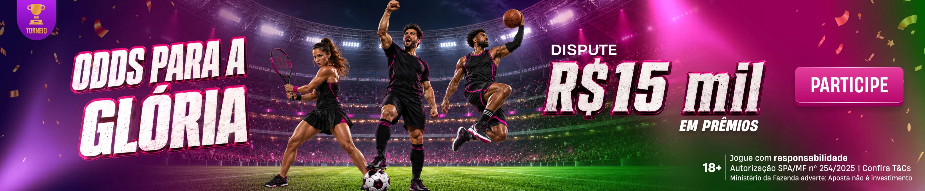 Banner de apostas esportivas da VBet Brasil